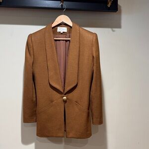 Chic Brown Blazer by